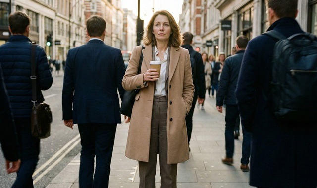 İş yaşamında görünür sakinlik ve içsel yoğunluk yaşayan profesyonel