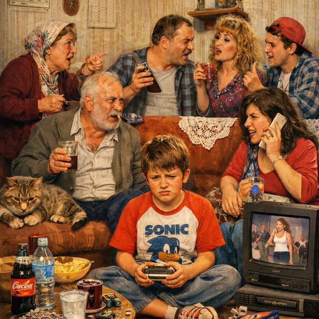 Y kuşağında duygusal yorgunluğu temsil eden görsel